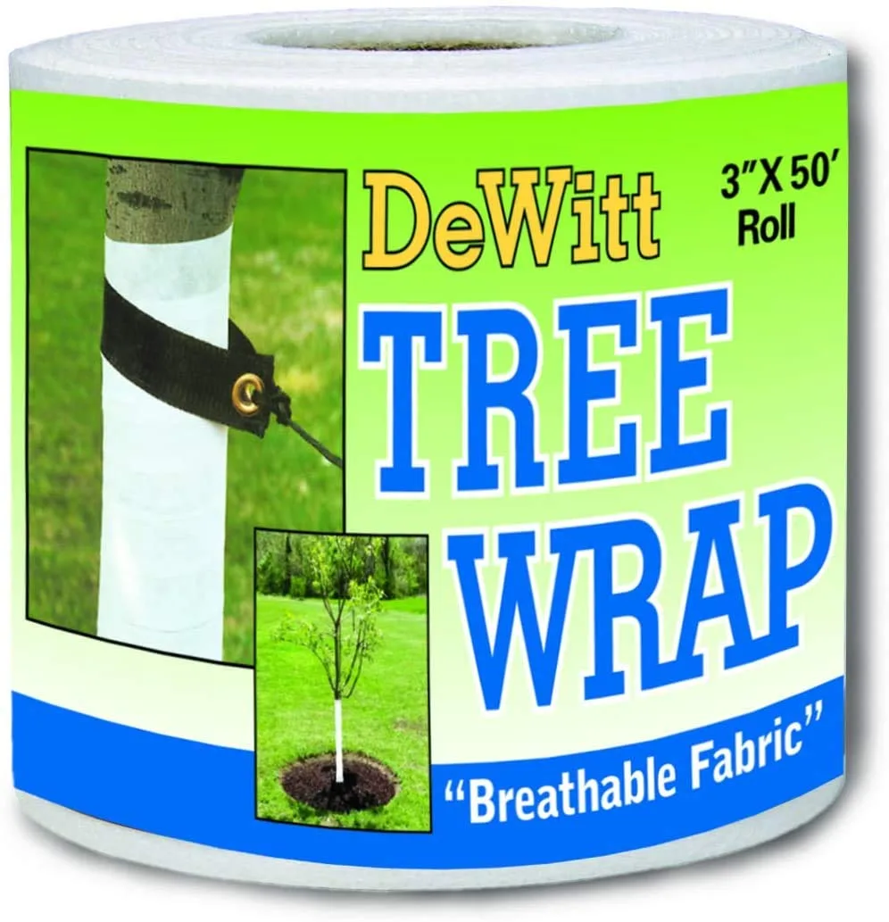 Dewitt 3"x50' Retail Tree Wrap White - Image 2