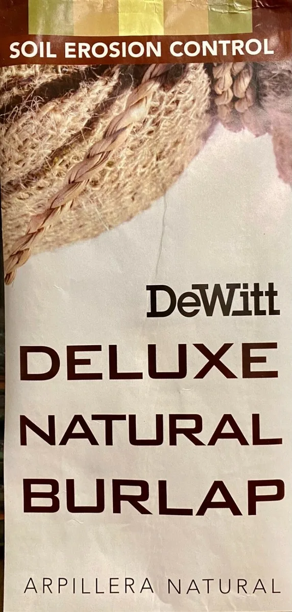 Dewitt 40"x375' Burlap 7oz Marked Burlap - Image 2
