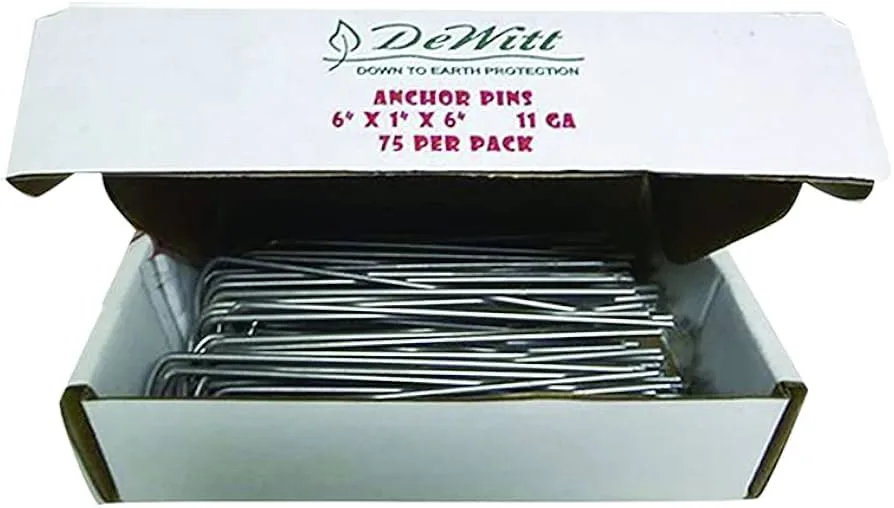 Dewitt x1"x6" 11 Gauge Anchor Pin Box - Image 2