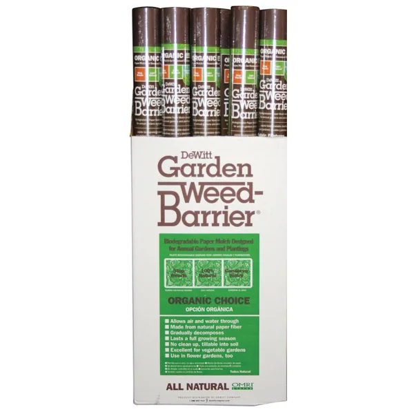 Dewitt x40' Natural Garden Weed Ban Weedbarrier
