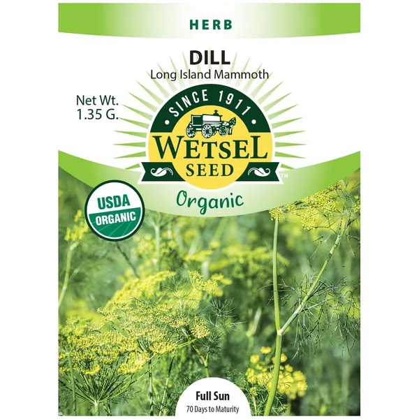 Dill, Organic Mammoth 1.35 Grams