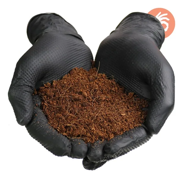 Dirt Defense 6mil Diamond Grip Nitrile Gloves Medium (100pcs/Box)