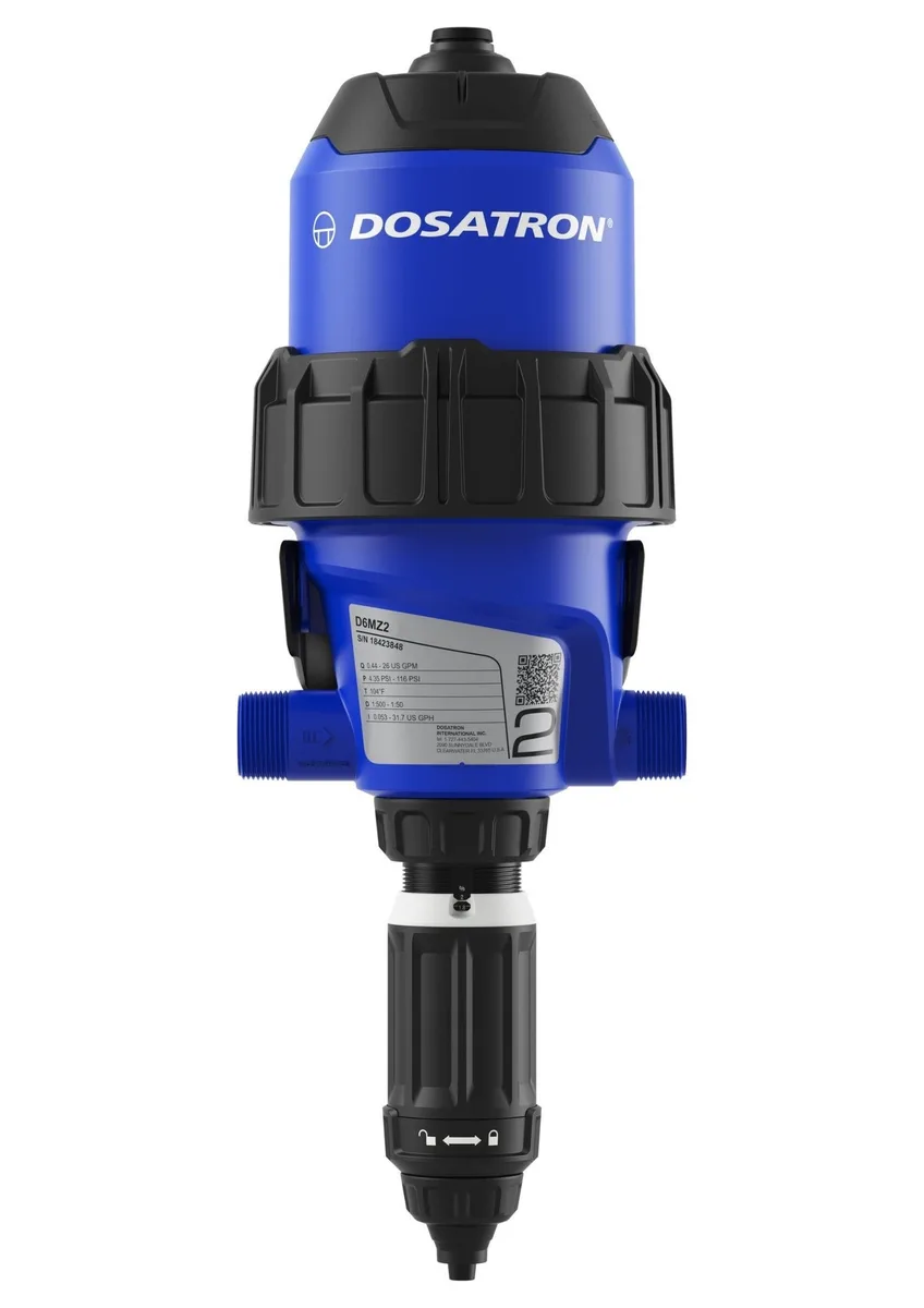 Dosatron 26gpm Injector D6mz2vfii 0.2-2.0% With Bypass - Image 2
