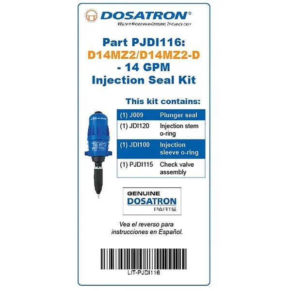 Dosatron MPDI041 11GPM Air Bleed Assembly - Image 2