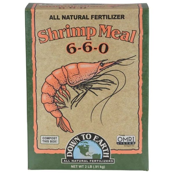 Down to Earth 2 lbs Shrimp Meal 6-6-0 OMRI