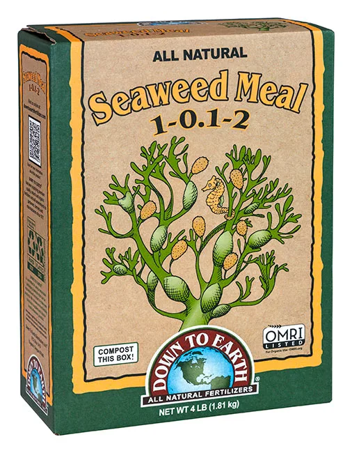 Down to Earth 4 lbs Seaweed Meal 1-0.1-2 OMRI - Image 2