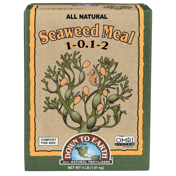 Down to Earth 4 lbs Seaweed Meal 1-0.1-2 OMRI
