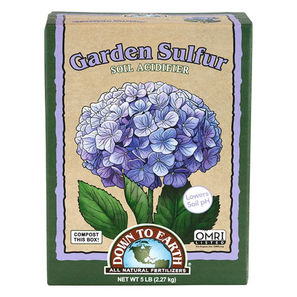 Down to Earth 5 lbs Garden Sulfur Soil Acidifier OMRI - Image 2