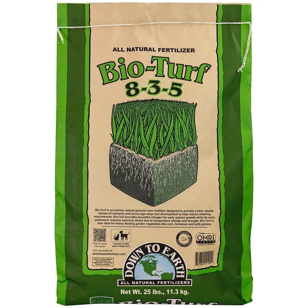 Down to Earth Bio Turf 8-3-5 OMRI