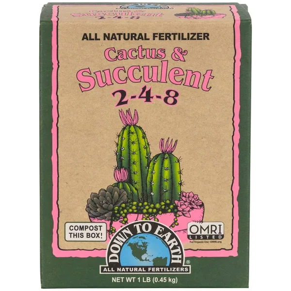 Down To Earth Distributors Mini Cactus Mix 2-4-8 OMRI