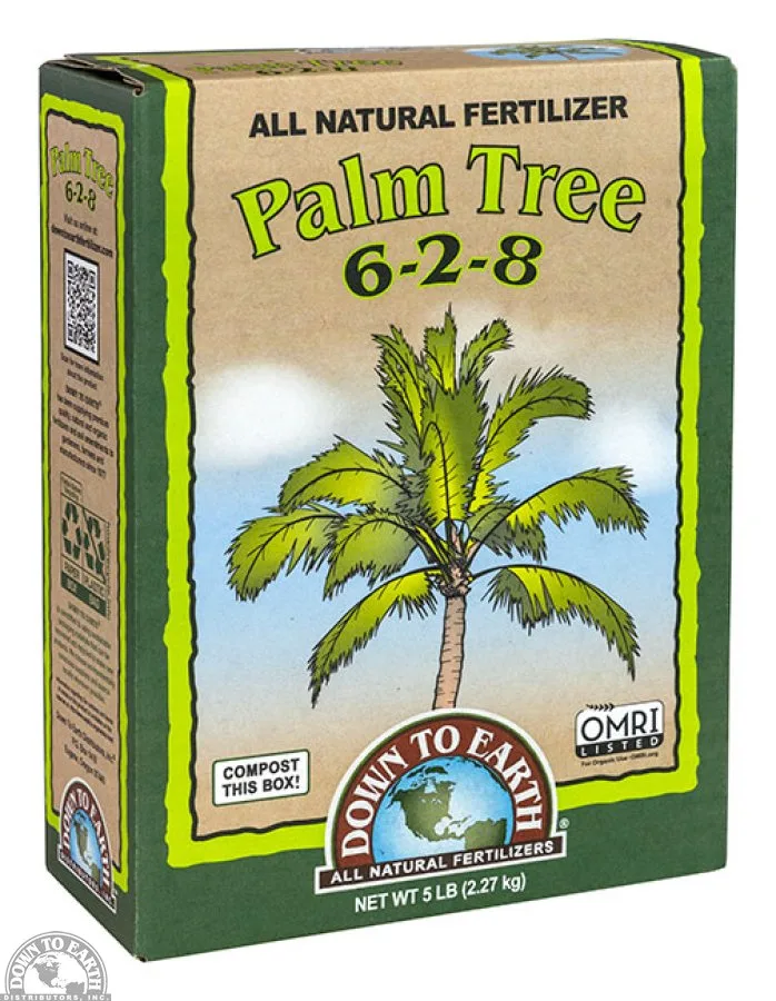 Down To Earth Distributors Palm Tree Mix 6-2-8 OMRI - Image 2