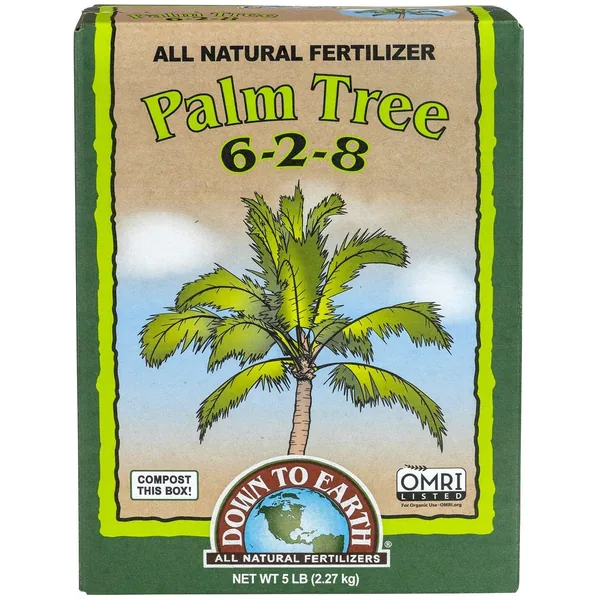 Down To Earth Distributors Palm Tree Mix 6-2-8 OMRI