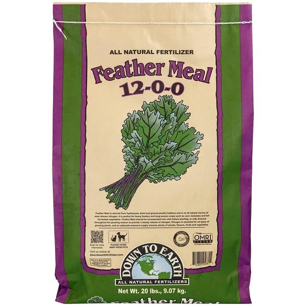 Down to Earth Feather Meal 12-0-0 OMRI