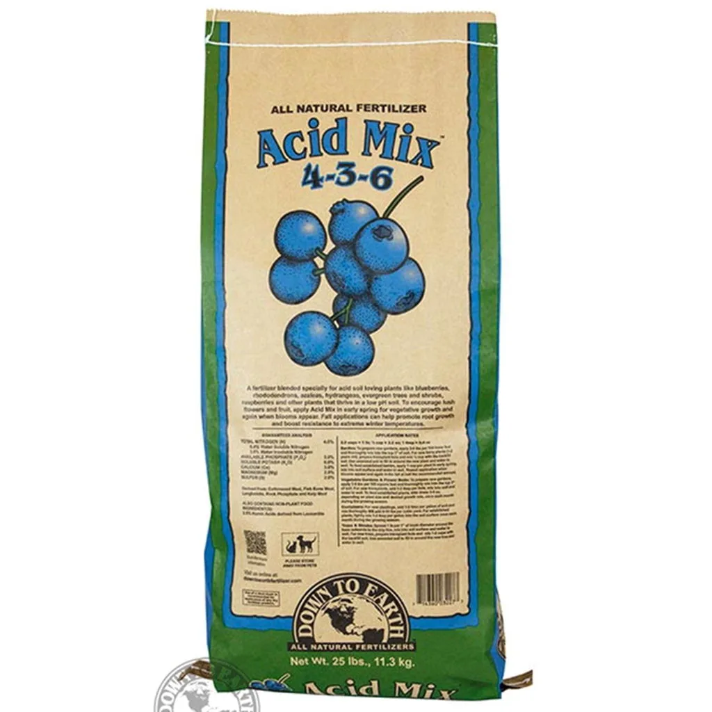 Down to Earth Fertilizer Acid Mix 4-3-6 - Image 2