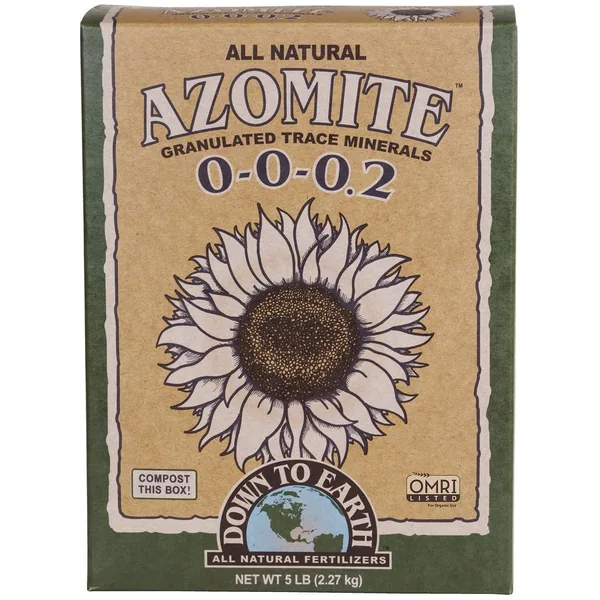 Down to Earth Fertilizer Azomite Granulated OMRI