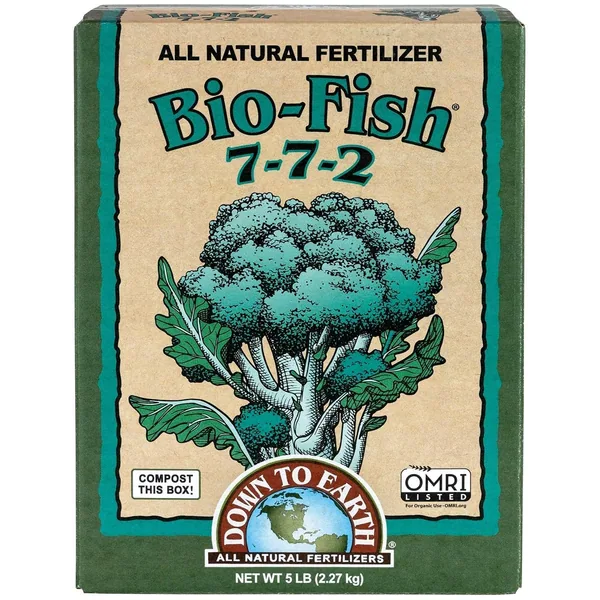 Down to Earth Fertilizer Bio Fish 7-7-2 OMRI