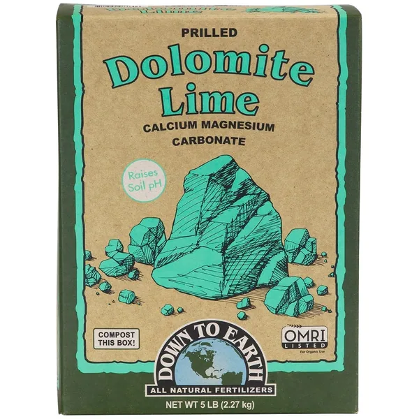 Down to Earth Fertilizer Dolomite Lime OMRI