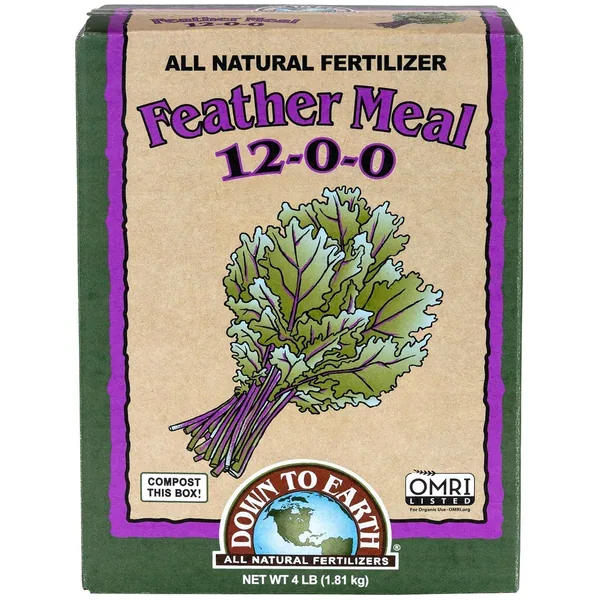 Down to Earth Fertilizer Feather Meal 12-0-0