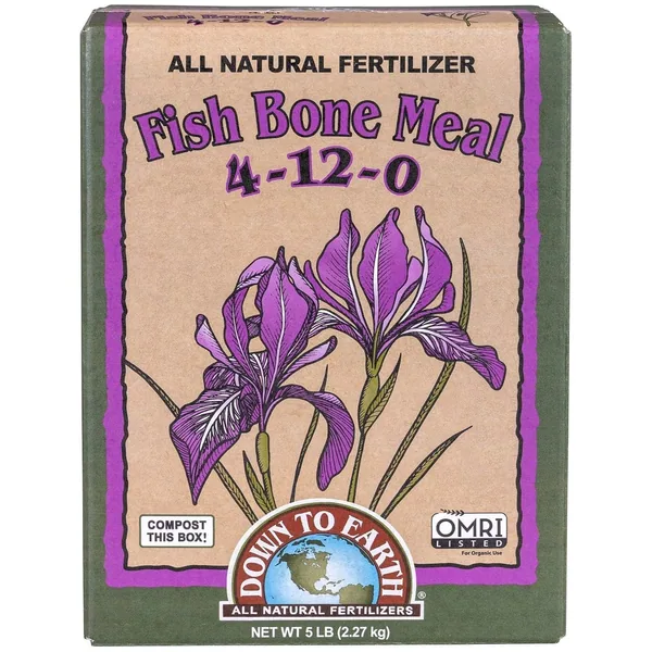 Down to Earth Fertilizer Fish Bone Meal 4-12-0 OMRI