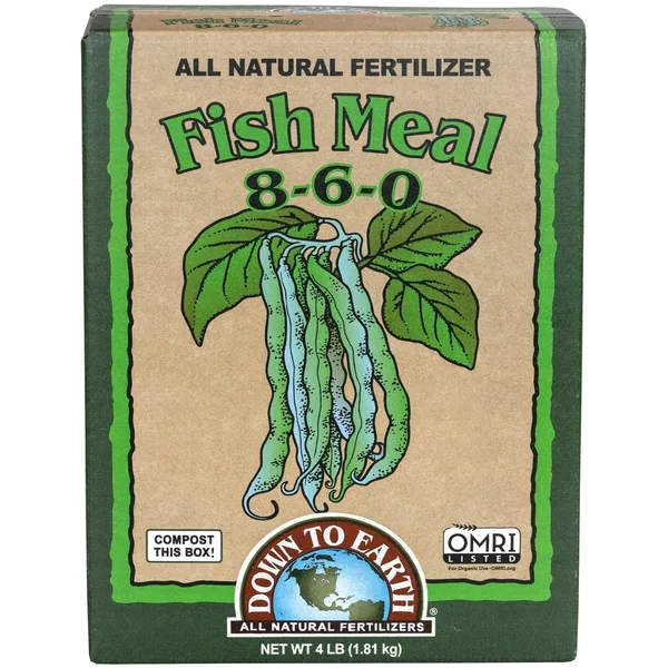 Down to Earth Fertilizer Fish Meal 8-6-0