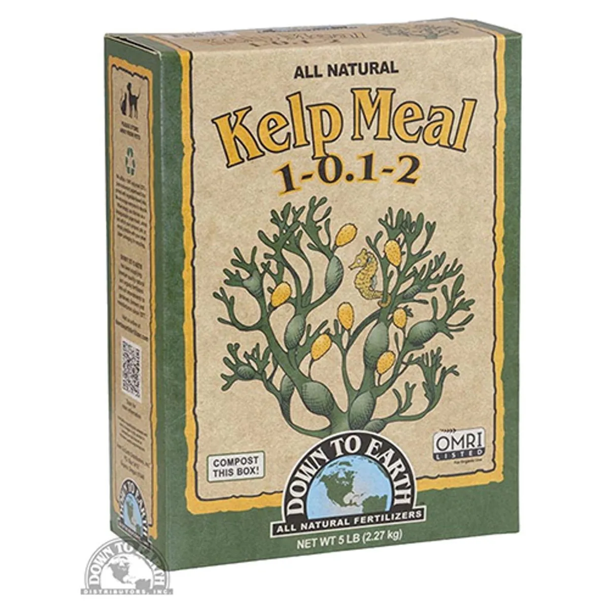 Down to Earth Fertilizer Kelp Meal 1-0.1-2 - Image 2