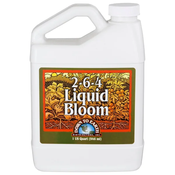 Down to Earth Fertilizer Liquid Bloom 2-6-4