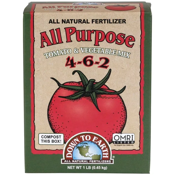 Down to Earth Fertilizer Mini All Purpose 4-6-2 OMRI