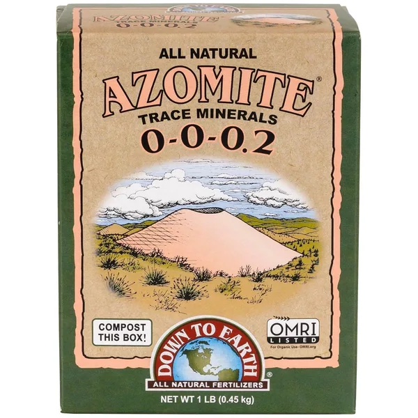 Down to Earth Fertilizer Mini Azomite Sr Powder 0-0-0.2 OMRI