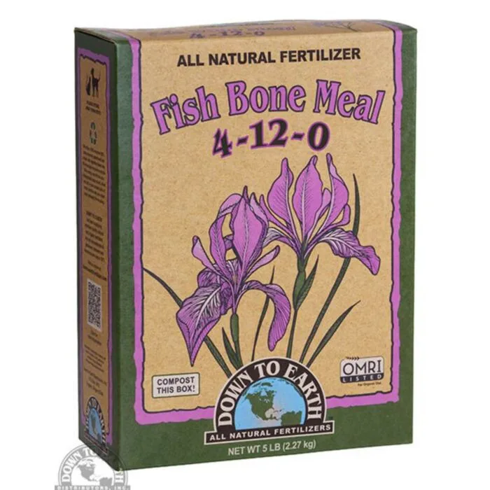 Down to Earth Fertilizer Mini Fish Bone 4-12-0 OMRI - Image 2