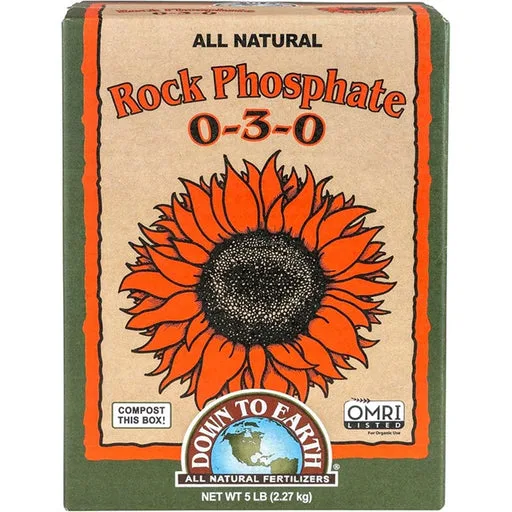 Down to Earth Fertilizer Rock Phosphate 0-3-0 OMRI - Image 2