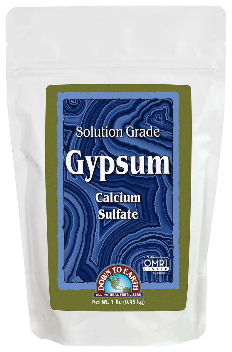 Down to Earth Fertilizer Solution Grade Gypsum OMRI - Image 2