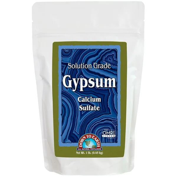 Down to Earth Fertilizer Solution Grade Gypsum OMRI
