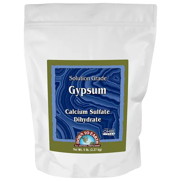 Down to Earth Fertilizer Solution Grade Gypsum