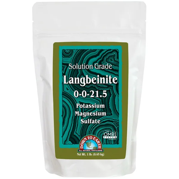 Down to Earth Fertilizer Solution Grade Langbeinite 0-0-21.5 OMRI