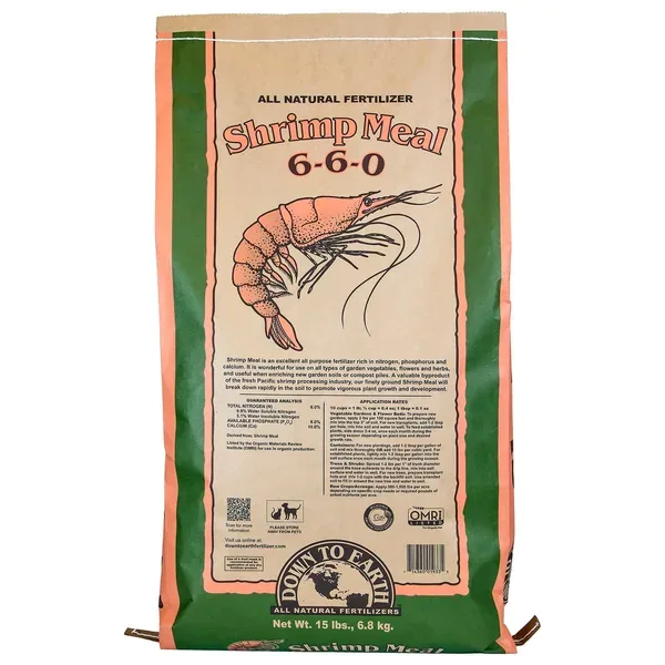 Down to Earth Shrimp Meal 6-6-0 OMRI - Image 2
