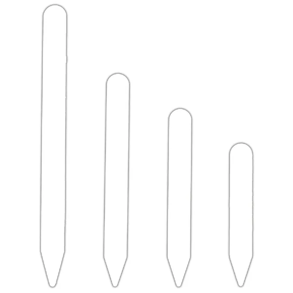 DP Industries DPI 1000/4x5/8" Economy White Plastic Labels