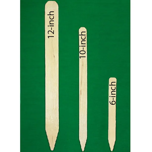 DPI 250/12x1-1/8" Natural Wood Pot Label