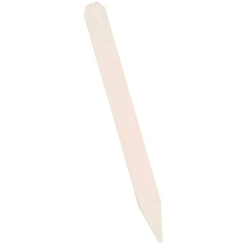 DPI 250/12x1-1/8" White Treated Wood Labels - Image 2