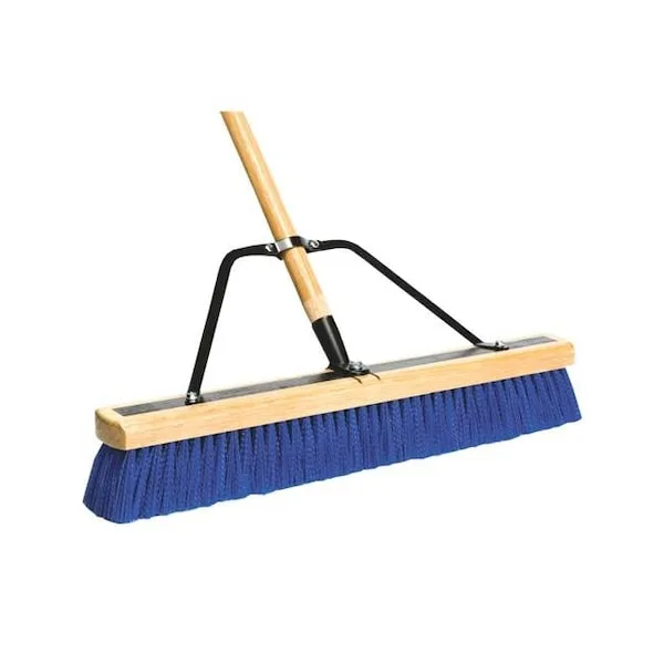 DQB 24" All Purpose Push Broom Assembled - Image 2