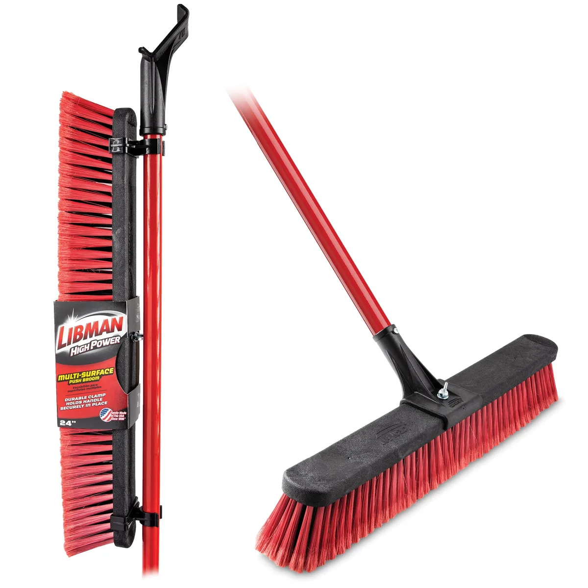 DQB 24" Contractor Pushbroom Smooth - Image 2
