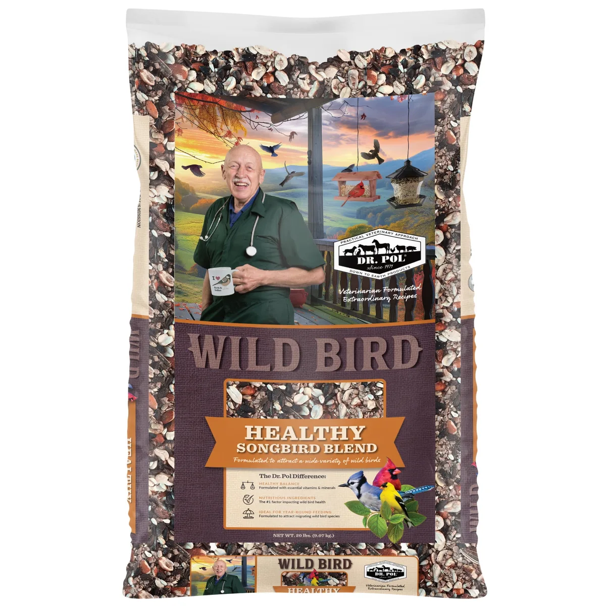Dr. Pol 20 lbs Healthy Songbird Blend - Image 2