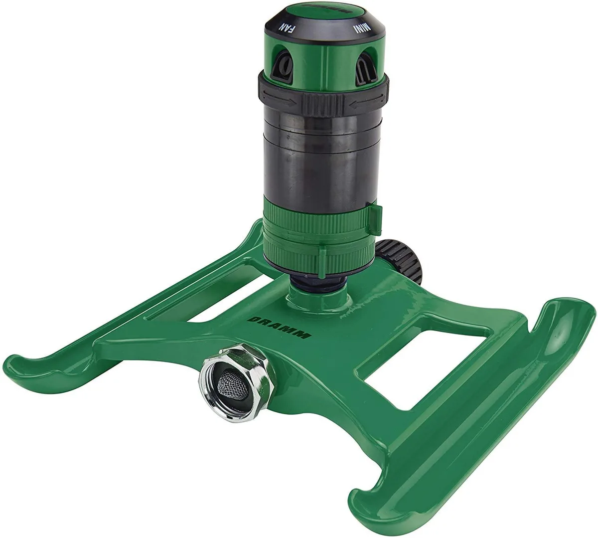 Dramm 4 Pattern Gear Sprinkler Green - Image 2