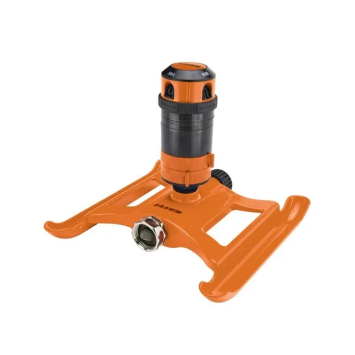 Dramm 4 Pattern Gear Sprinkler Orange - Image 2