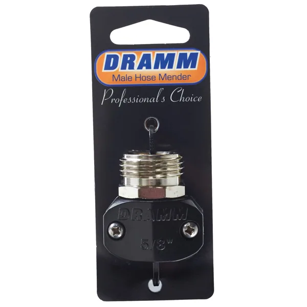 Dramm 5/8" Male Hose Mender Colorstorm Hose