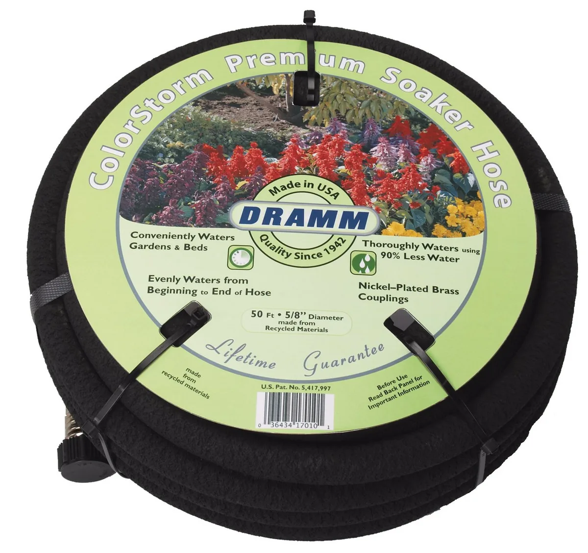 Dramm 5/8"x25' Colorstorm Soaker Hose - Image 2