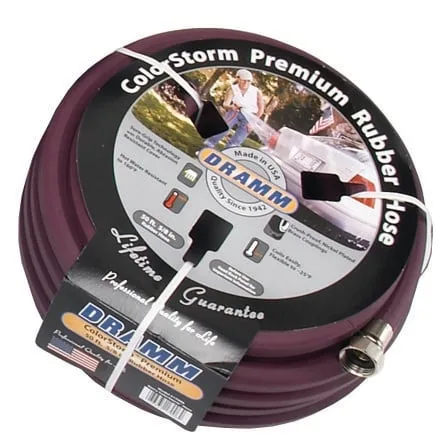 Dramm 5/8"x50' Premium Colorstorm Rubber Hose Berry