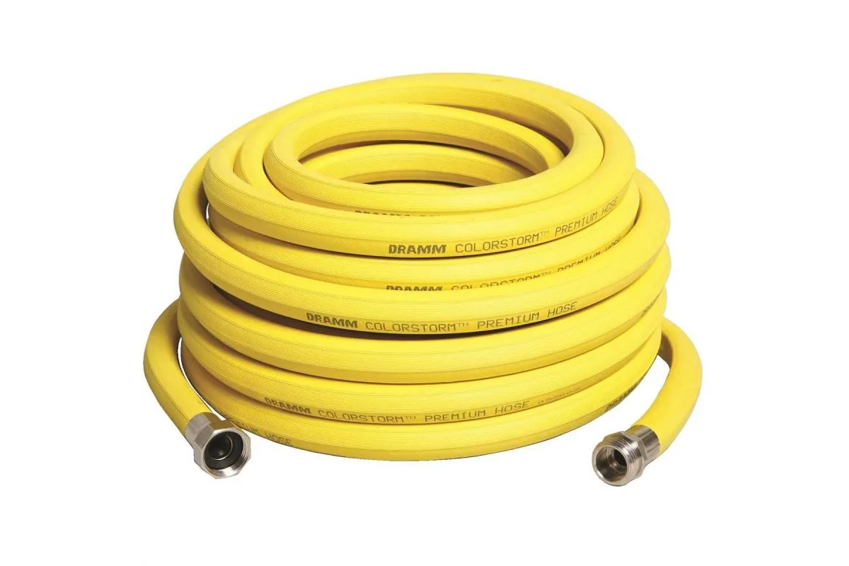 Dramm 5/8"x50' Premium Colorstorm Rubber Hose Yellow - Image 2