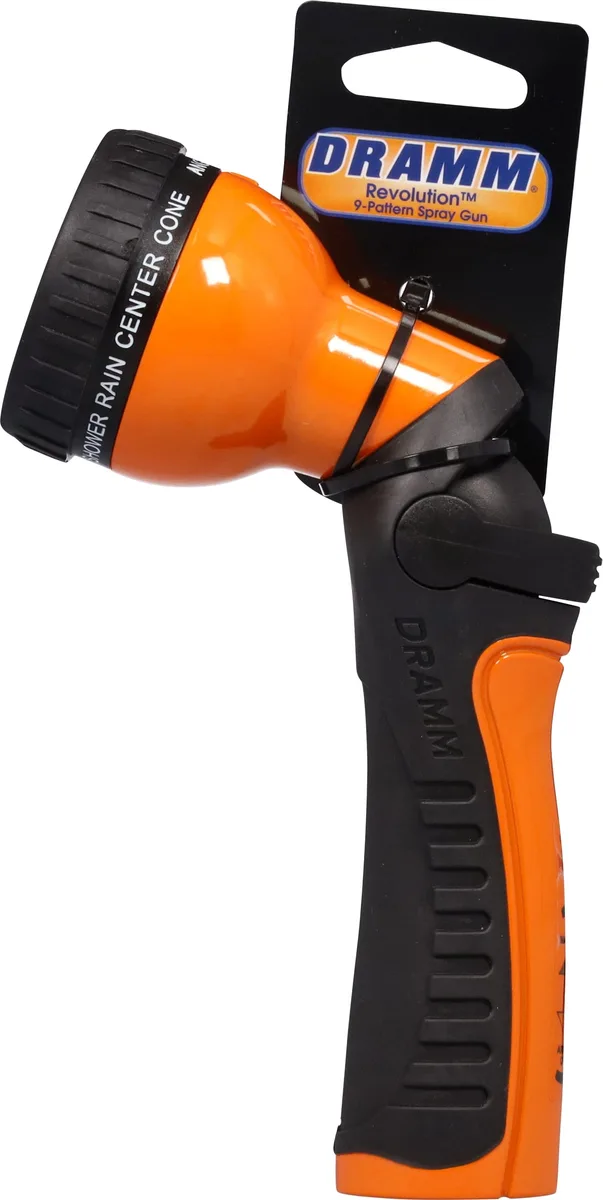 Dramm 9 Pattern Revolver Carded Orange - Image 2