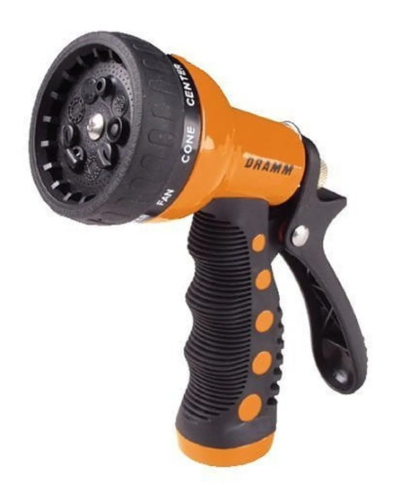 Dramm 9 Pattern Revolver Nozzle Orange - Image 2