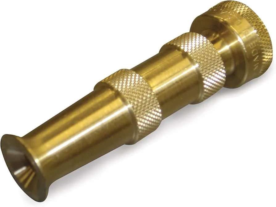 Dramm Adjustable Hose Nozzle Heavy Duty Brass Carded - Image 2